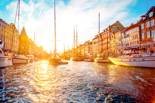 Nyhavn, Kopenhagen, Dänemark