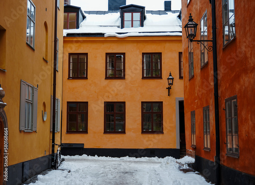 Photography street in the town