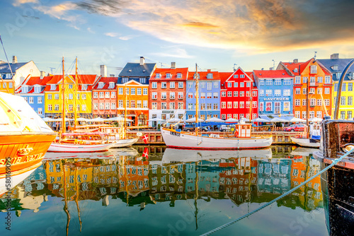 Nyhavn, Kopenhagen, Dänemark