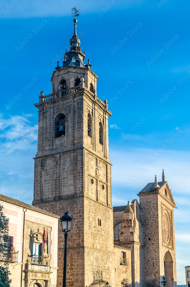 Old church in the town of Talavera de la Reina, Castilla La Mancha, Spain