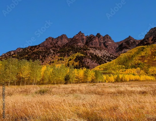 Heavily eroded ridges below Capitol Peak, Elk Mountains