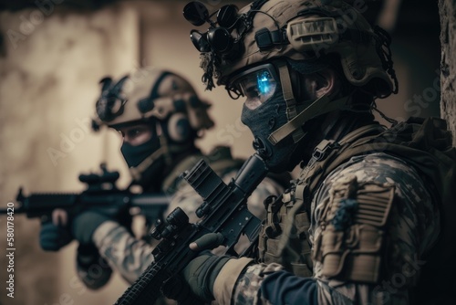 Special forces in action Generative AI © ChaoticMind