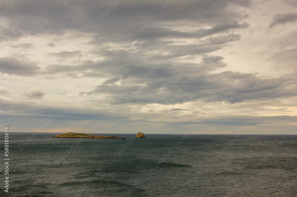 clouds and wind over the sea clouds and wind over the sea