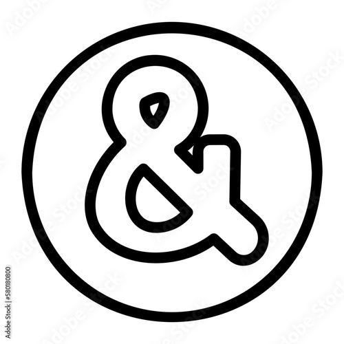 ampersand icon