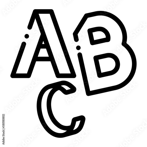 alphabet icon