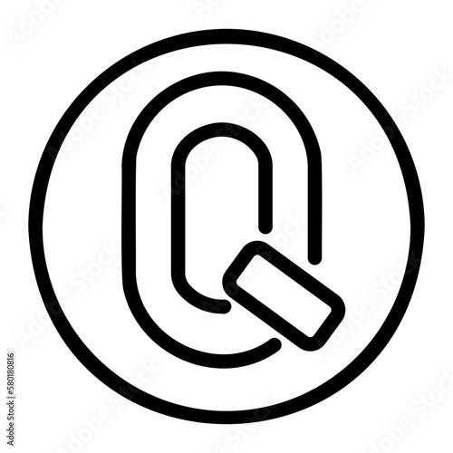 letter q icon