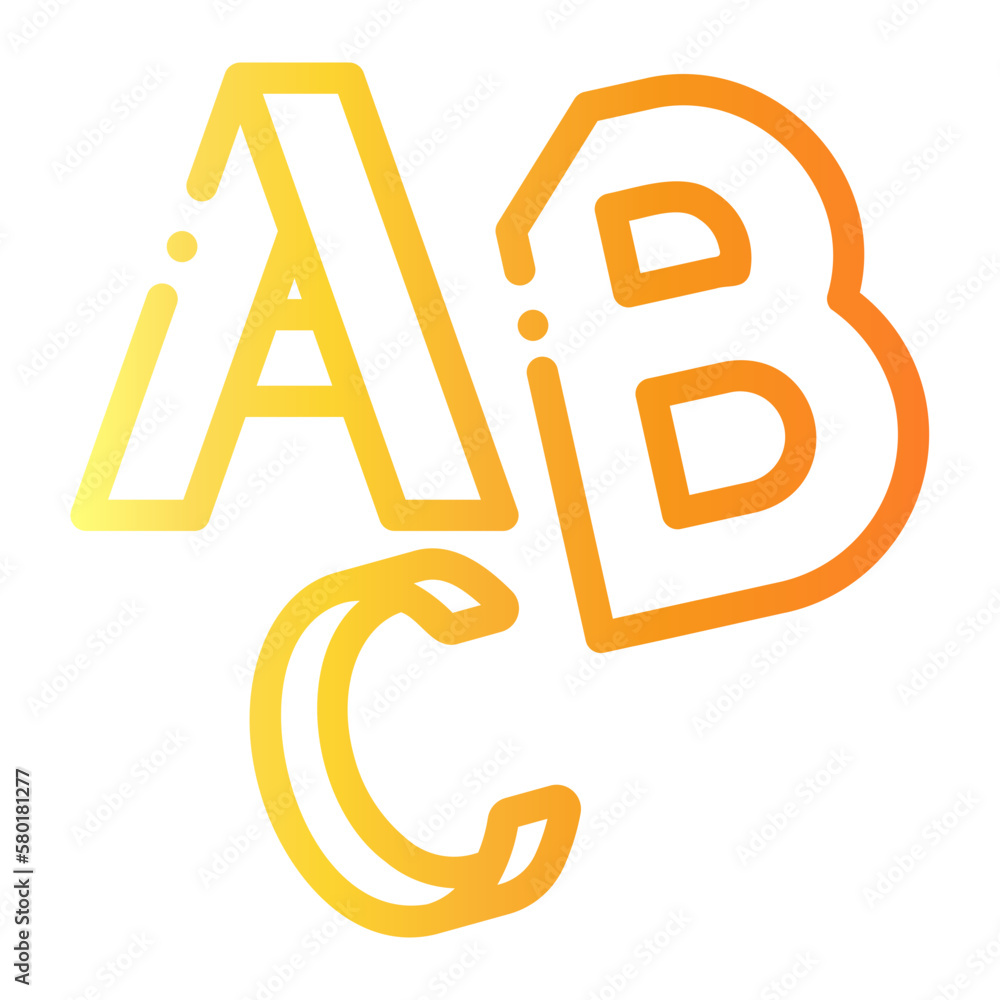 alphabet icon alphabet icon