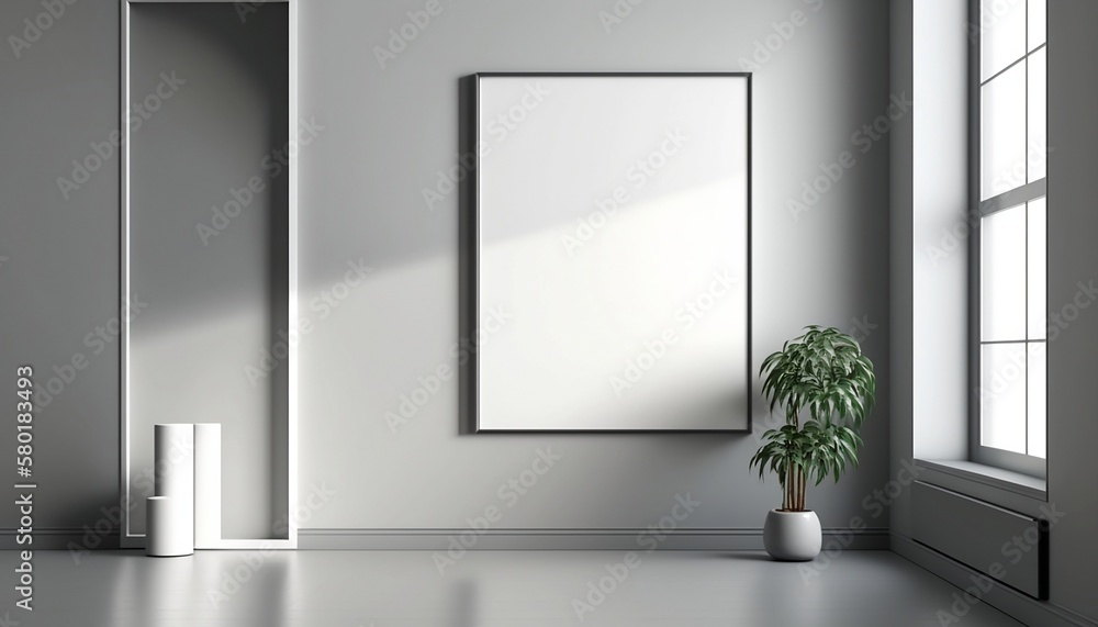 White frames for custom designs. square frames. Rectangular frames. Frames in minimalist spaces. Unpainted frames on brick walls and unpainted pictures on pastel walls. Generated by AI. White frames for custom designs. square frames. Rectangular frames. Frames in minimalist spaces. Unpainted frames on brick walls and unpainted pictures on pastel walls. Generated by AI.