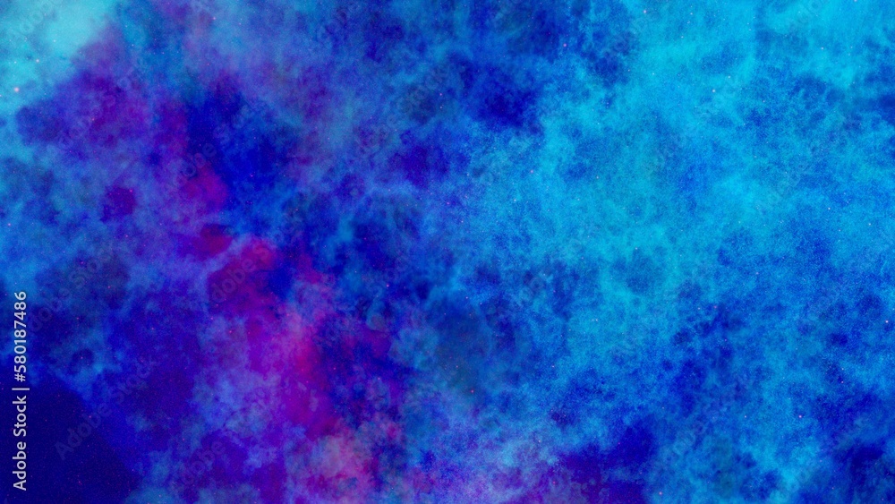 The galaxy nebula illuminating by gradation light blue and deep blue and magenta in the deep space as procedural 3d modeling. The galaxy nebula illuminating by gradation light blue and deep blue and magenta in the deep space as procedural 3d modeling.