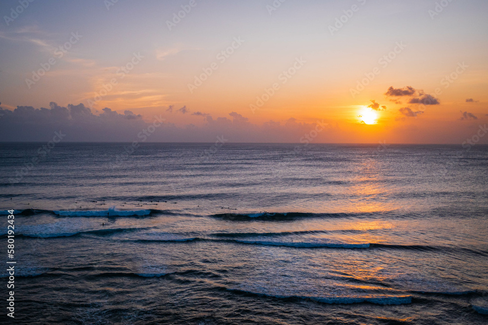 Obraz premium sunset over the sea