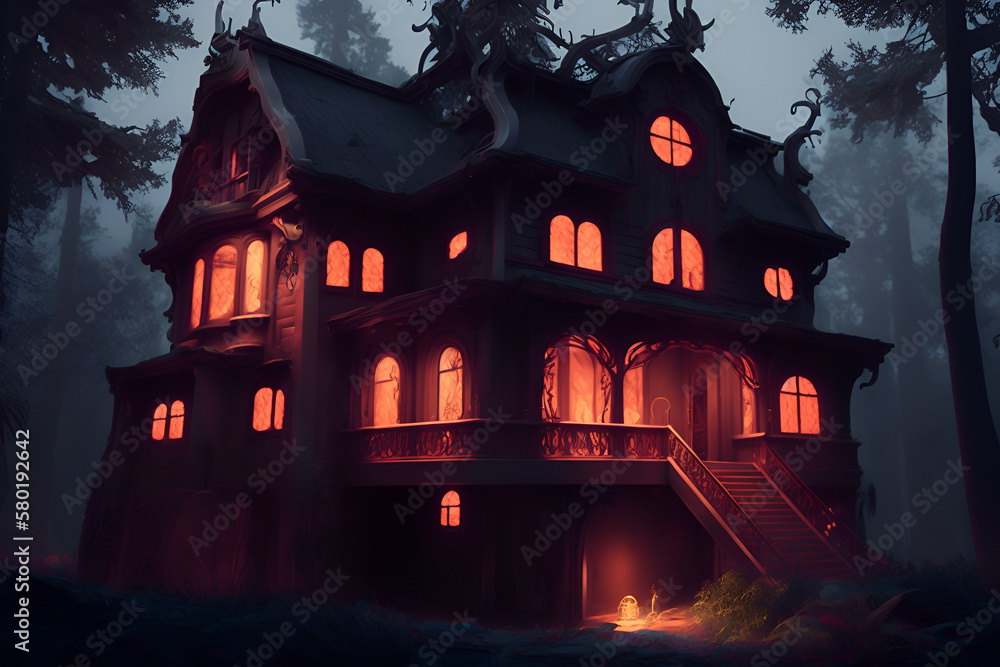 haunted house on the hill