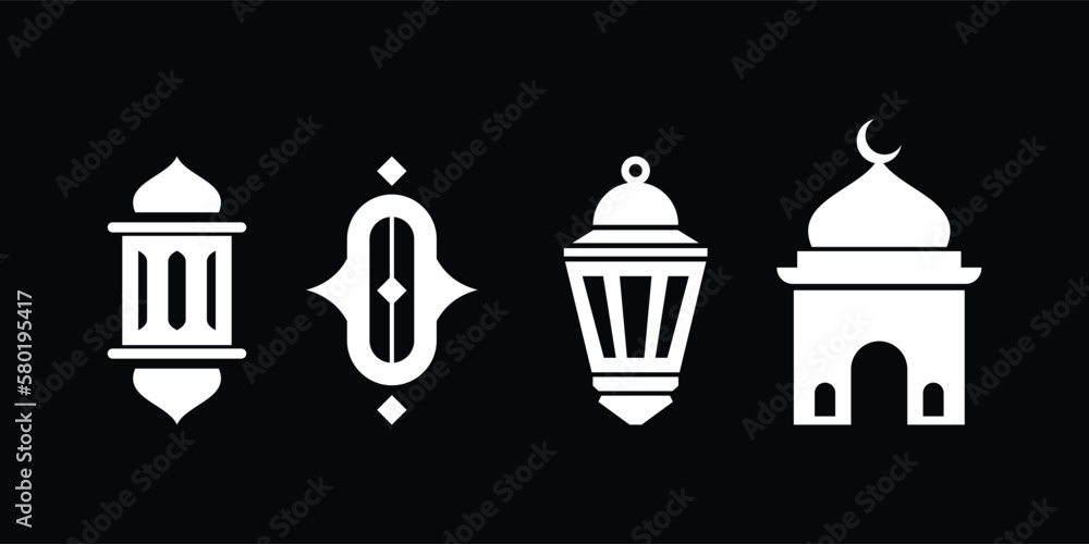 Fototapeta premium islamic elements,ramadan,fasting Eid vector decoration