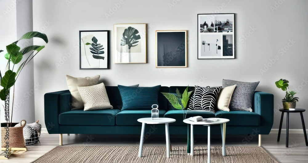 modern living room interior design architecture - generative art modern living room interior design architecture - generative art