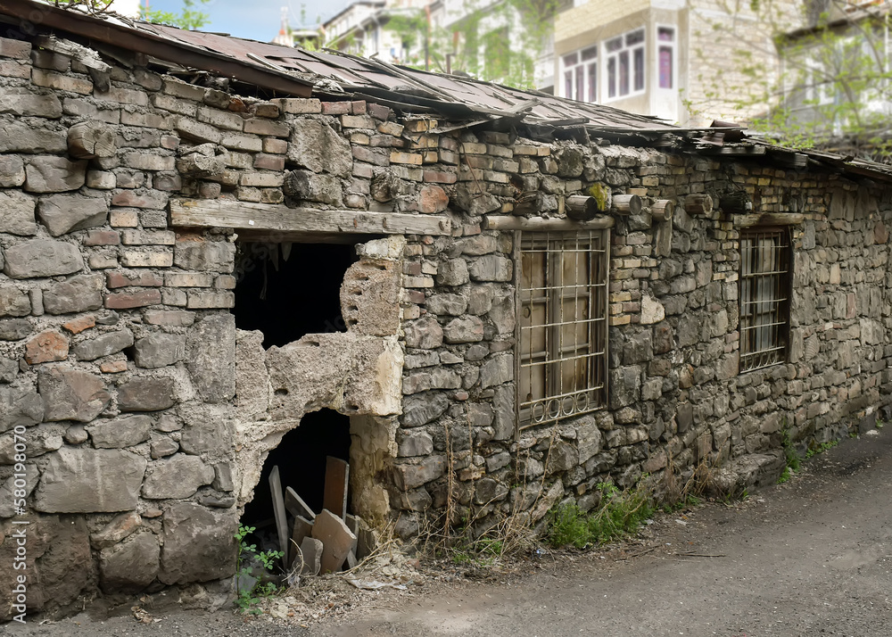 Old abandoned house, Yerevan, Armenia