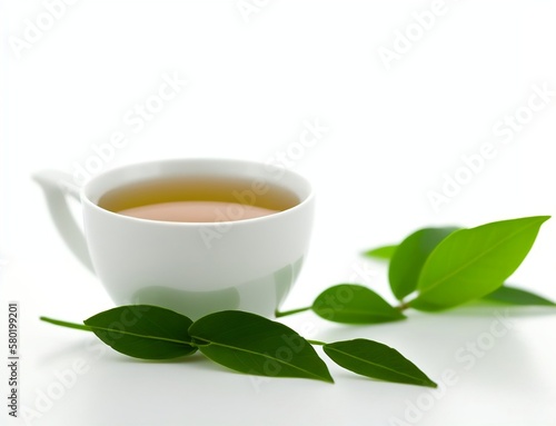 Green tea, leaf - Illustration 2