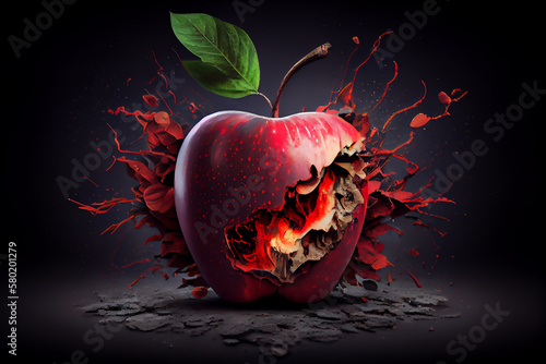 The Apple of Perfection: A Creative Take on a Classic Fruit - Generative Ai