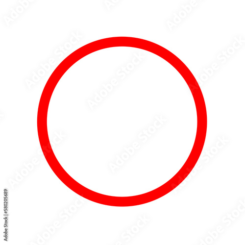 red round frame design transparent element png