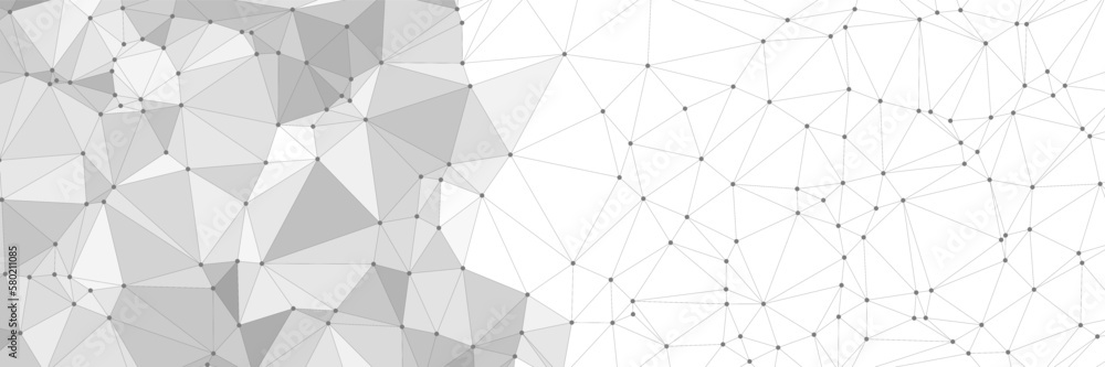 Abstract geometric background with triangle shape pattern and molecular Abstract geometric background with triangle shape pattern and molecular