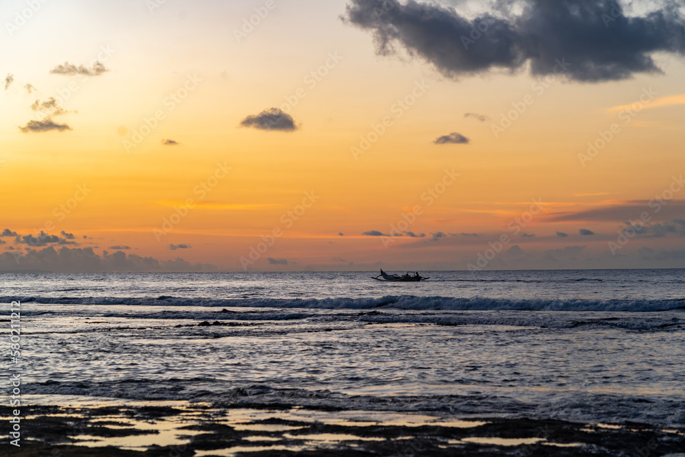 Sunset Balangan Beach Bali Indonesia Sunset Balangan Beach Bali Indonesia