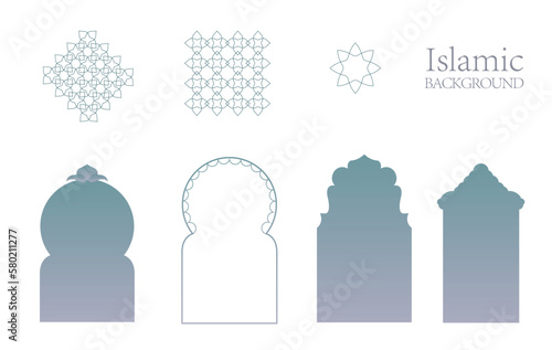Ramadan background, islamic illustration, pattern
