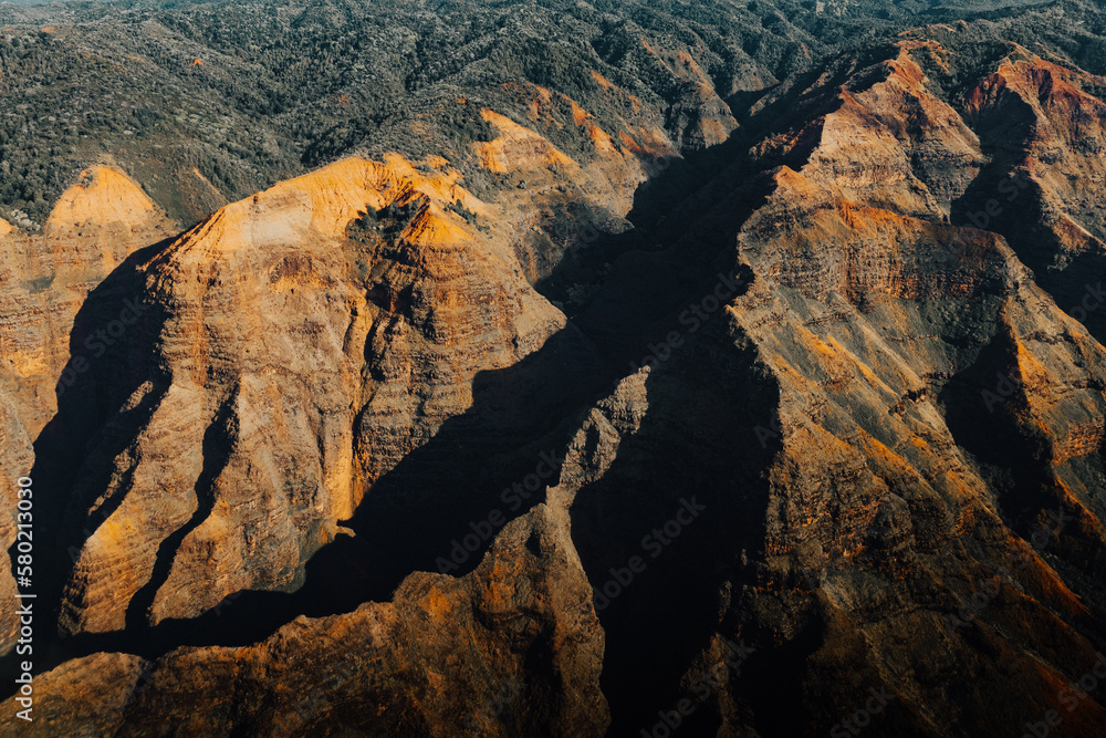 View of Abstract Canyon Textures Stock Photo | Adobe Stock