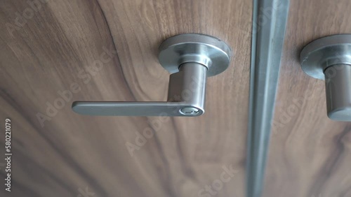 Wallpaper Mural Close up on the doorknob. Torontodigital.ca