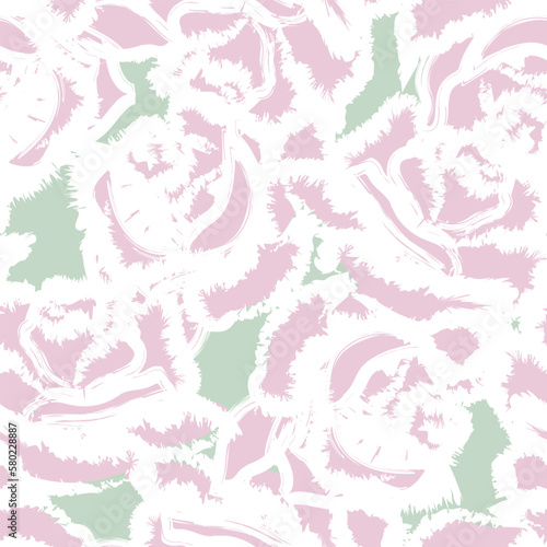 Abstract Rose Floral Seamless Pattern Design