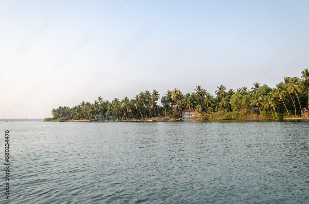 Backwaters of Kemmanu delta