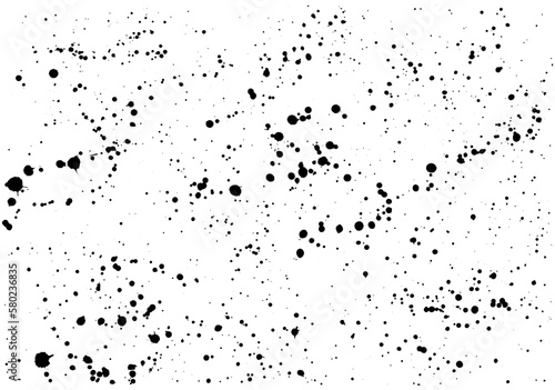 Paint ink splatter, background.  Vector illustration