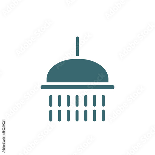 ghusl icon. Filled ghusl icon from islamic and ramadan collection. Glyph vector isolated on white background. Editable ghuslsymbol can be used web and mobile