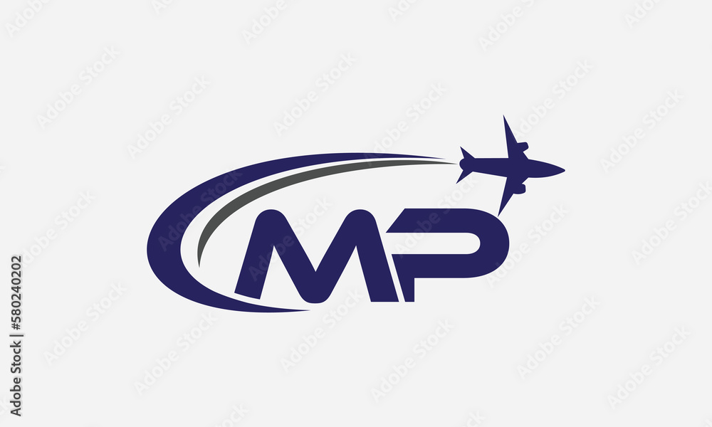 Tour and travel logo design, Airline agency symbol and aviation company monogram logo vector with letters Tour and travel logo design, Airline agency symbol and aviation company monogram logo vector with letters