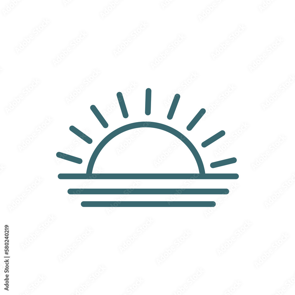 sunset icon. Filled sunset icon from islamic and ramadan collection. Glyph vector isolated on white background. Editable sunsetsymbol can be used web and mobile sunset icon. Filled sunset icon from islamic and ramadan collection. Glyph vector isolated on white background. Editable sunsetsymbol can be used web and mobile