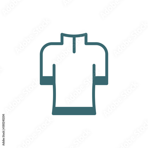 kurta icon. Filled kurta icon from islamic and ramadan collection. Glyph vector isolated on white background. Editable kurtasymbol can be used web and mobile
