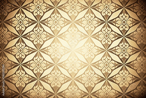 Luxury vintage background, seamless pattern (Ai generated)