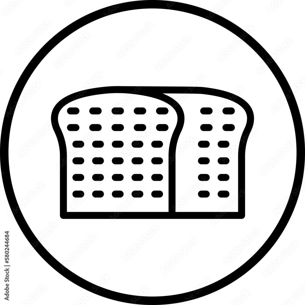 Vector Design Bread Icon Style Vector Design Bread Icon Style