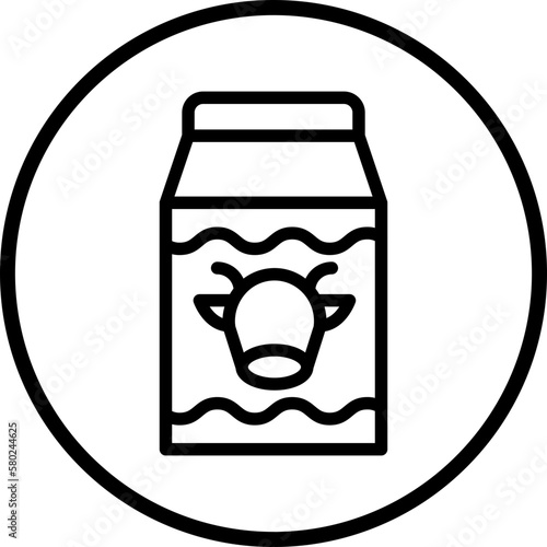 Vector Design Milk Icon Style