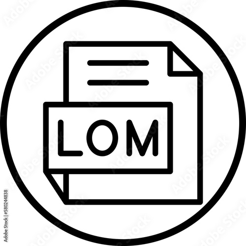 Vector Design LOM Icon Style