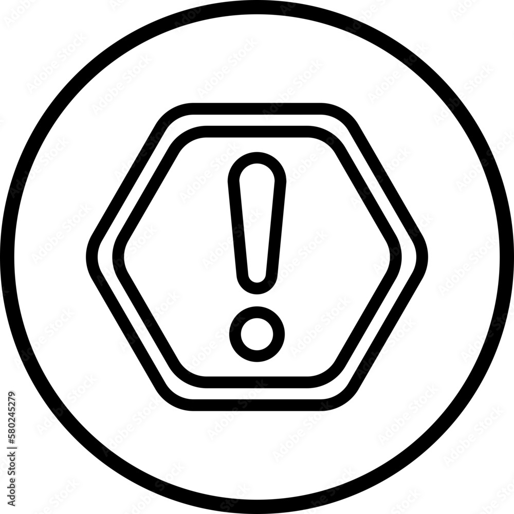 Vector Design Warning Icon Style Vector Design Warning Icon Style