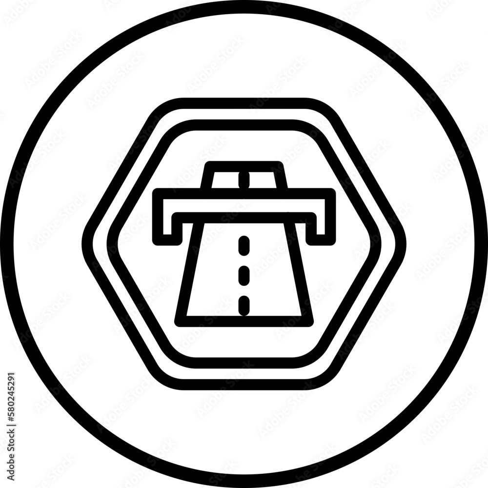 Vector Design Motorway Icon Style Vector Design Motorway Icon Style