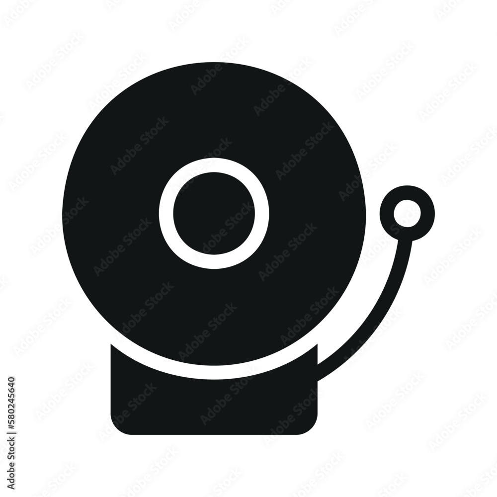 Illustration vector graphic icon of School Bell. Solid Style Icon. Education Themed Icon. Vector illustration isolated on white background. Perfect for website or application design. Illustration vector graphic icon of School Bell. Solid Style Icon. Education Themed Icon. Vector illustration isolated on white background. Perfect for website or application design.