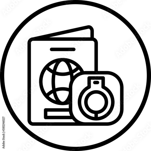 Vector Design Deported Icon Style