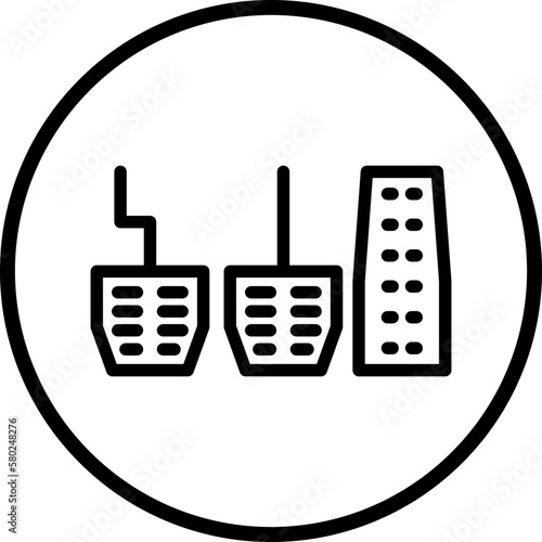 Vector Design Pedals Icon Style