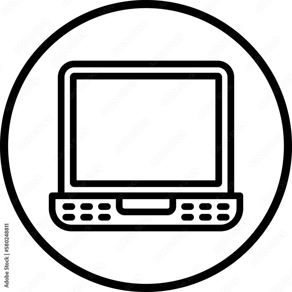 Vector Design Laptop Icon Style Vector Design Laptop Icon Style