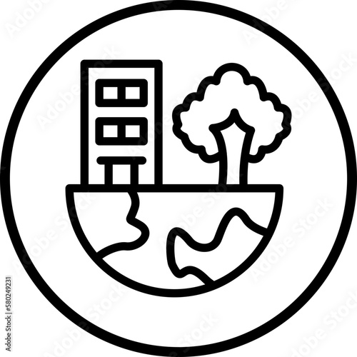 Vector Design Biosphere Icon Style