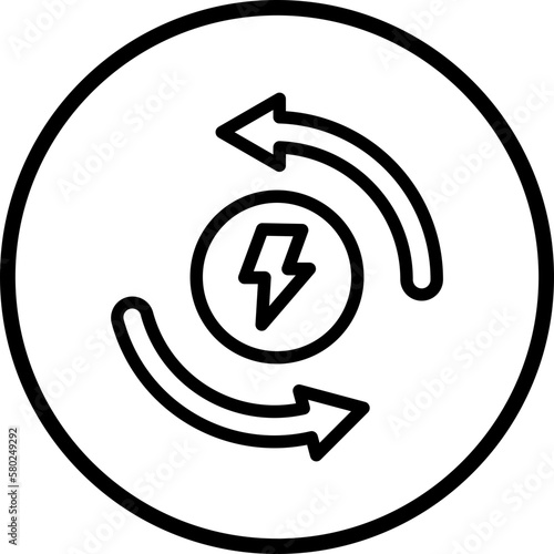 Vector Design Energy Icon Style