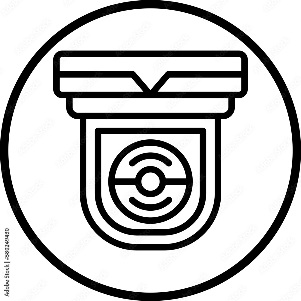 Vector Design Security Camera Icon Style Vector Design Security Camera Icon Style