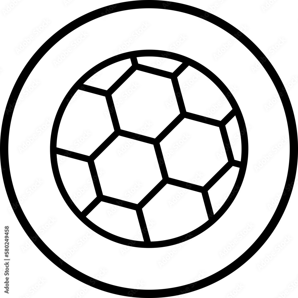 Vector Design Football Icon Style Vector Design Football Icon Style