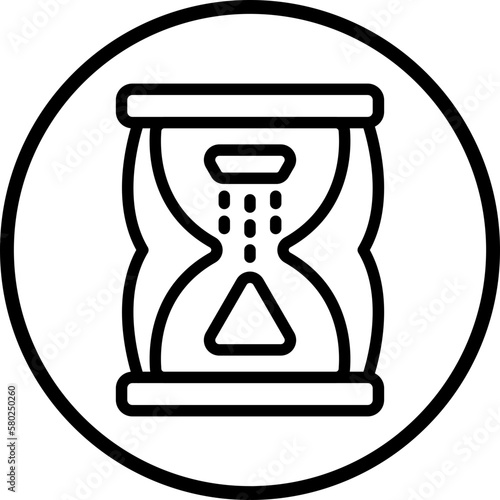 Vector Design Hourglass Icon Style