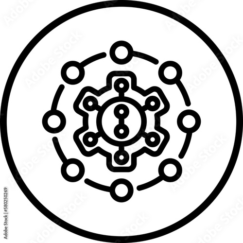 Vector Design Integration Icon Style