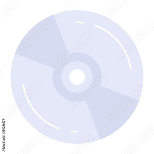 Check this beautiful icon of compact disc, editable vector